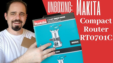 Unboxing Makita RT0701C 1 1/4HP Compact Router
