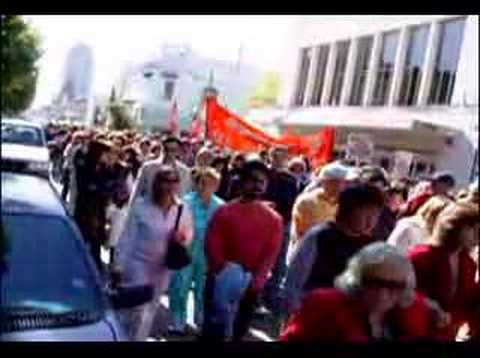 Marcha por Carlos Fuentealba en Olavarria