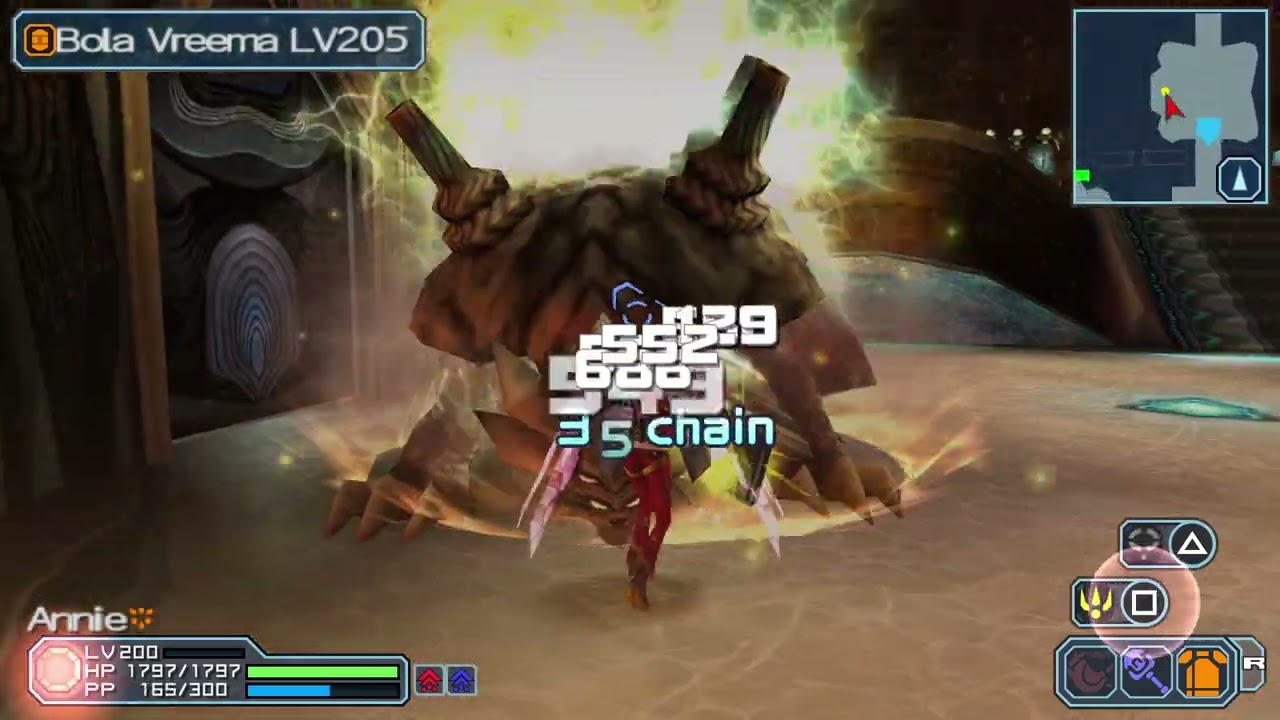 Phantasy Star Portable 2 Infinity ► Hurricane Subversion ∞ (Force)