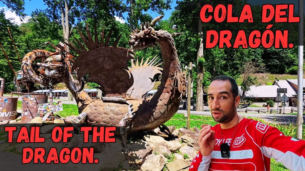 Cola del Dragon - Tail of the Dragon - Acampe en moto - motorcycle camping - acampada libre