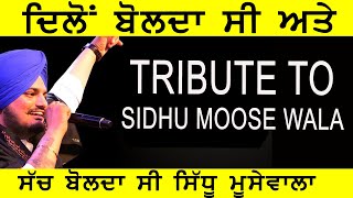 ਦਿਲੋਂ ਬੋਲਦਾ ਸੀ ਅਤੇ ਸੱਚ ਬੋਲਦਾ ਸੀ ਸਿੱਧੂ ਮੂਸੇਵਾਲਾ | SIDHU MOOSEWALA | #sidhumoosewala #syl