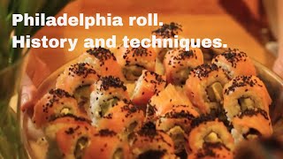 PHILADELPHIA ROLL. History and techniques (sushi). Ролл Филадельфия (суши) (рус суб)