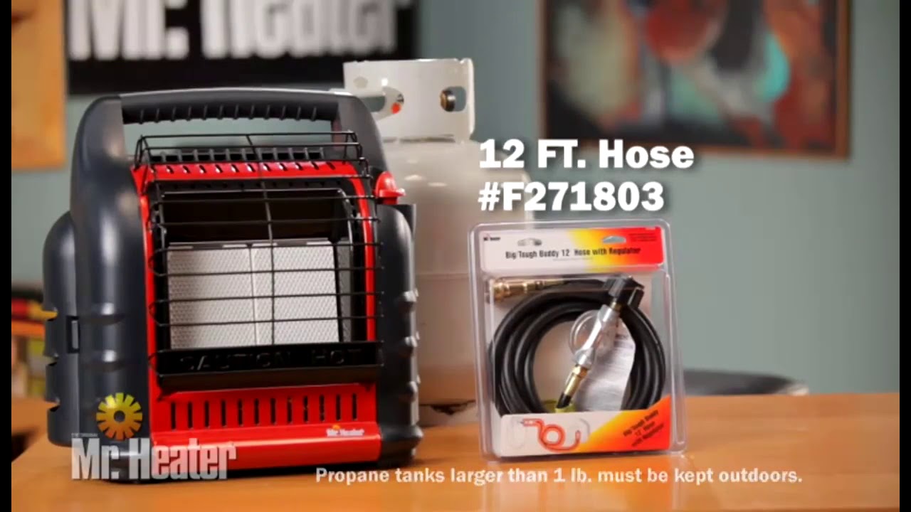 Mr Heater Big Buddy Indoor Outdoor Propane Heater 18,000 BTU, Model