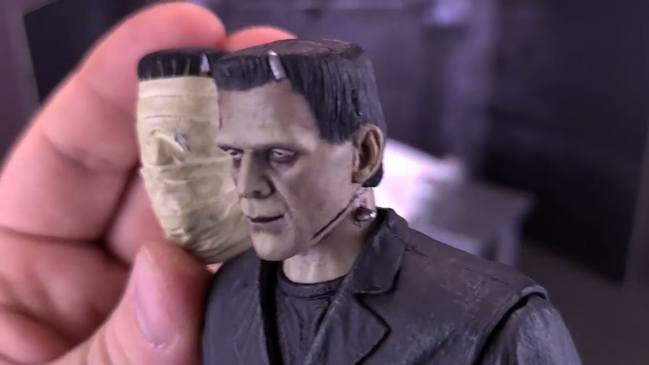 NECA Universal Monsters Frankenstein Accessory Set @The Review Spot