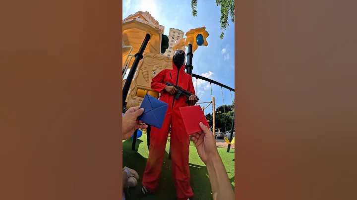 Squid Game 3 vs Player in real life 36 #squidgame3 #shorts #funny #pov #tikzic86