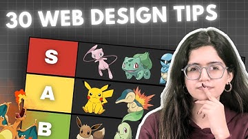 30 Web Design Tips in 10 mins