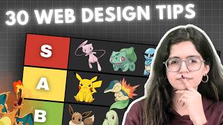 30 Web Design Tips in 10 mins Wealth