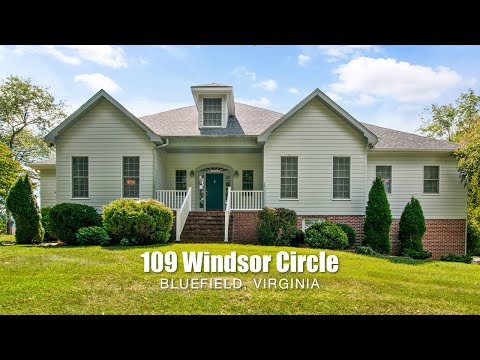 109 Windsor Circle, Bluefield, VA home video tour