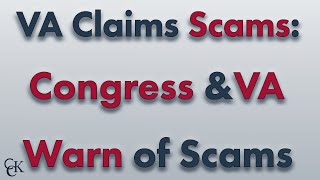 Beware of VA Benefits Scams: Warnings from Congress, VA, FTC, & OIG