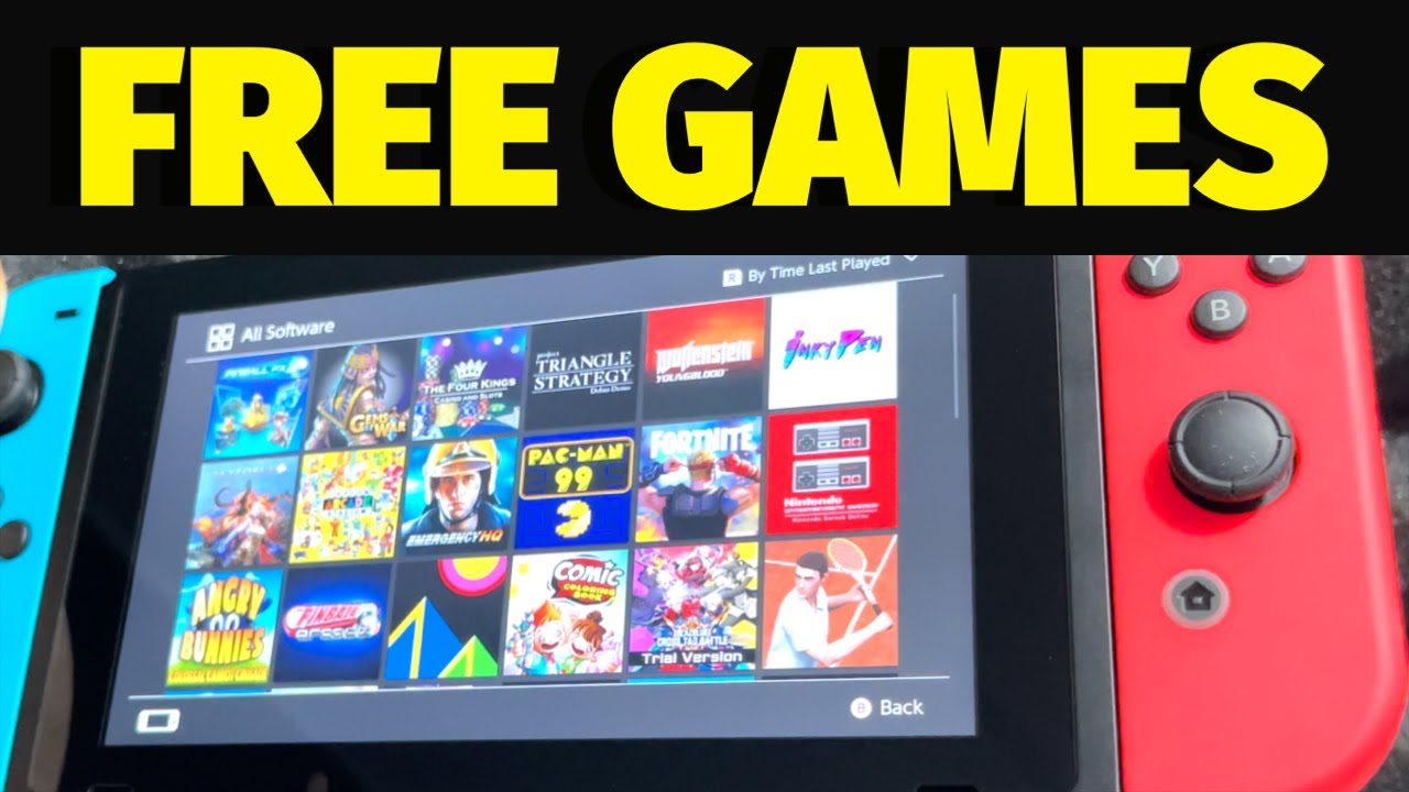 free to download nintendo switch games