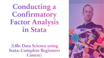 Conducting a Confirmatory Factor Analysis in Stata