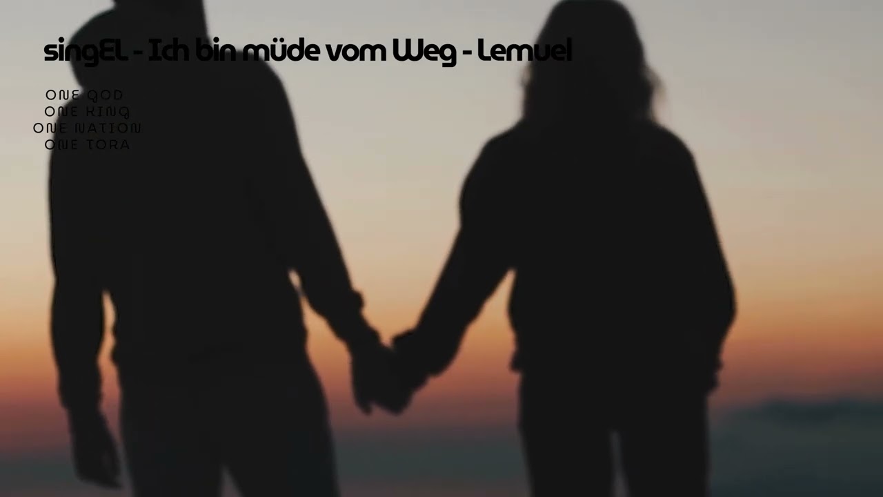 Ich bin müde vom Weg - Lemuel B.D.