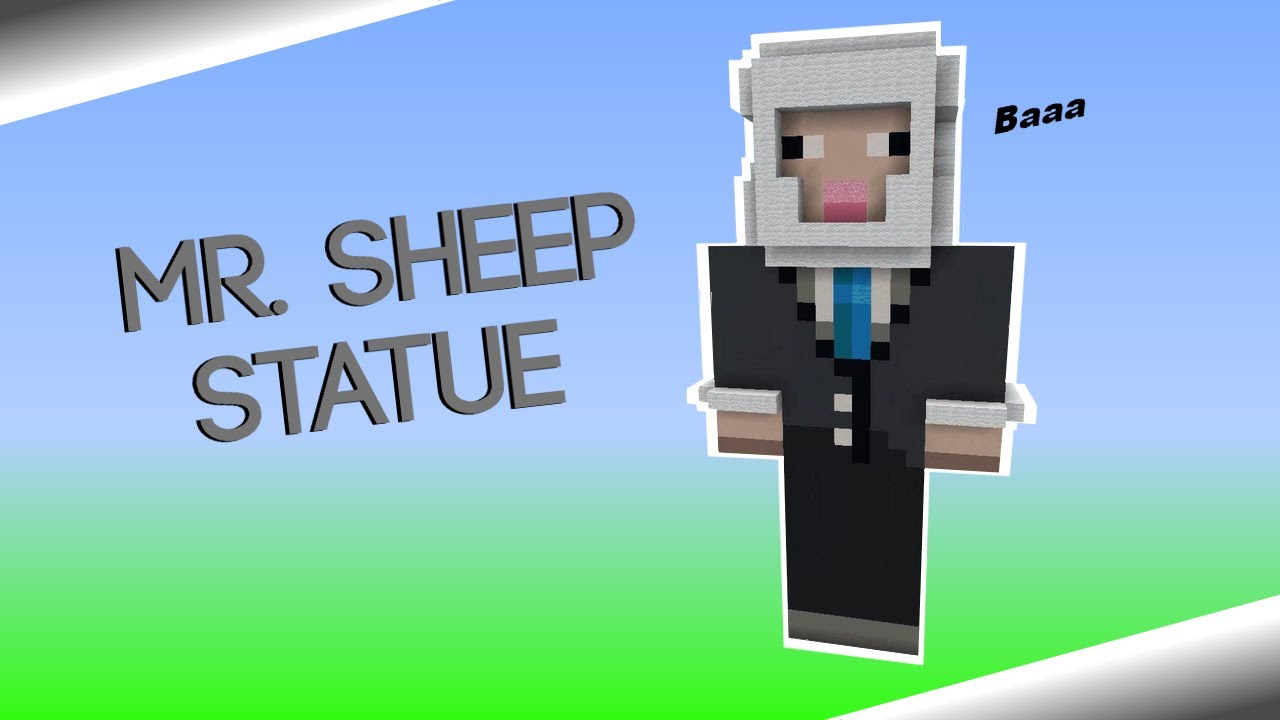 Mr. Sheep Statue 3 Minecraft YouTube