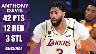After a subpar performance in the previous game against toronto
raptors, anthony davis gets his groove back leading los angeles lakers
to an 8-point ...