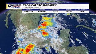 Tropical Storm Barry Forms In The Gulf