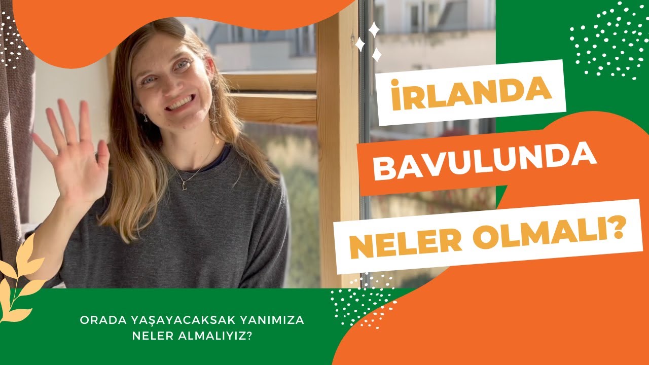 İrlanda bavulunda neler olmalı ? ☘️ İrlanda'ya gelirken mutlaka getirilmesi gerekenler 💯