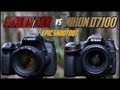 Canon 70D vs Nikon D7100 Epic Shootout Comparison | Which camera to buy?