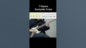 Thumbnail of Sunnyside Cruise(T-Square) bass cover with tab #bass #basscover #sunnysidecruise #tsquare #shorts