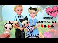 La familia LOL Curious QT hace galletas mágicas | Muñecas y juguetes con Andre