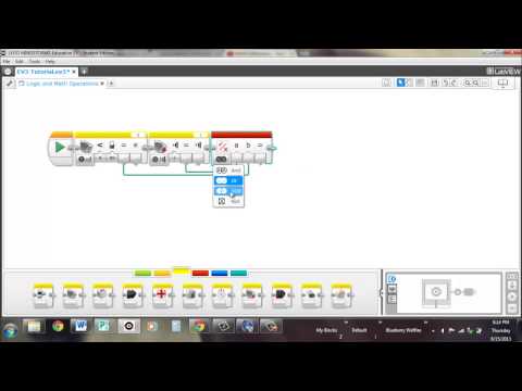 22 - EV3 Programming: Logic Operations and Math