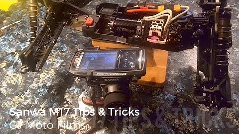 Sanwa M17 Radio Tips & Trick Settings Video