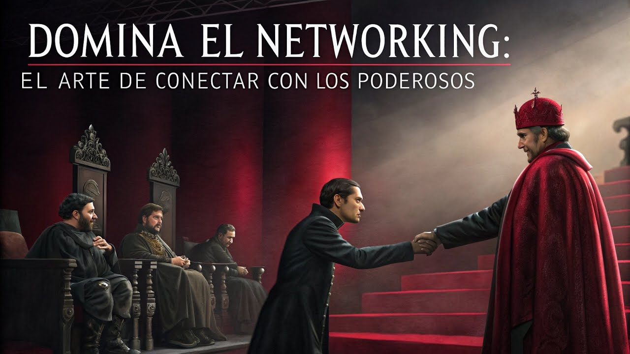 "Cómo crear conexiones con personas poderosas: Las 13 leyes de Maquiavelo para ascender socialmente.