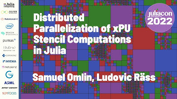 Distributed Parallelization of xPU Stencil Computations in Julia | S. Omlin, L. Räss | JuliaCon 2022