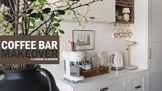 Coffee bar makeover | IKEA HACK