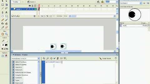 Flash 8: Eyes moving tutorial