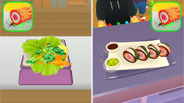 Sushi Roll 3D Gameplay All Levels Android, iOS Mobile Walkthrough #8