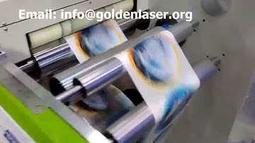 Roll to Roll Label Laser Cutting Machine - Die Cutter