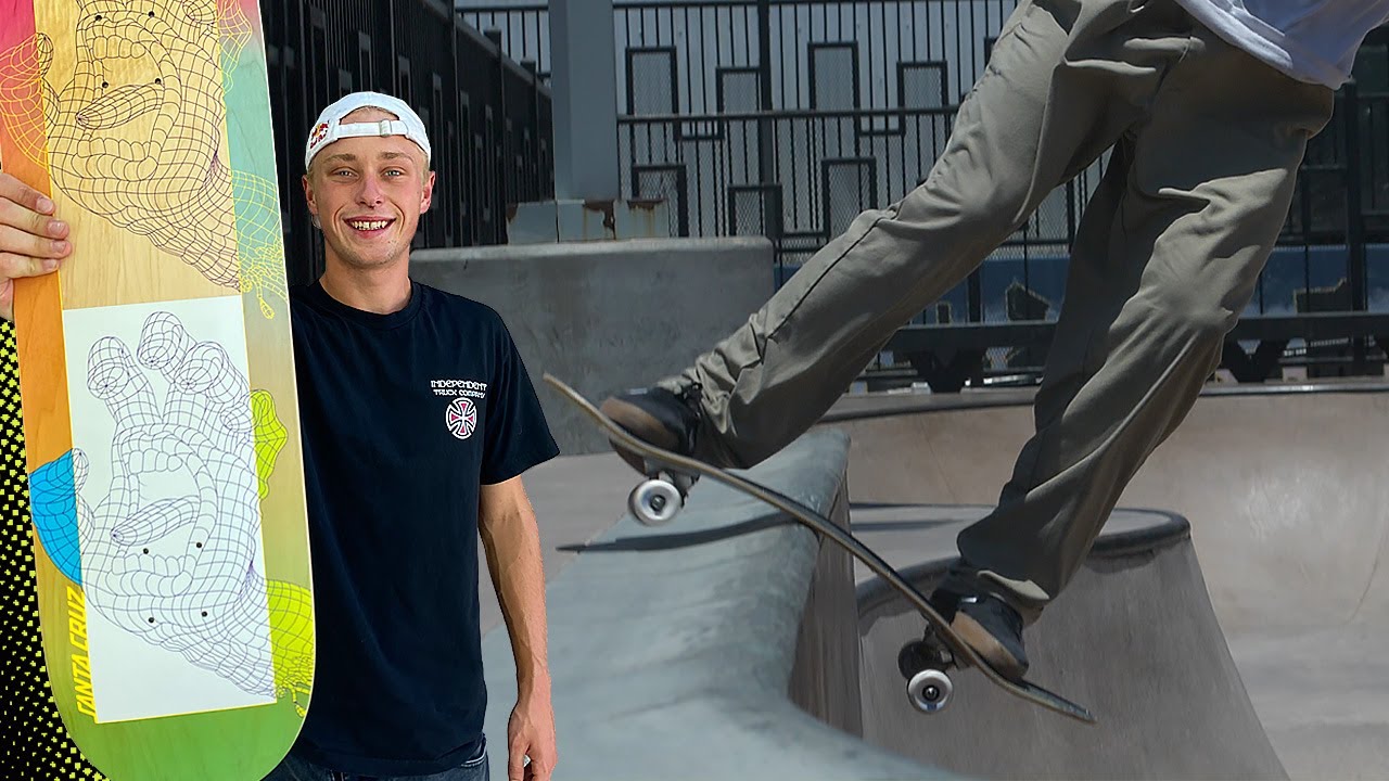 JAKE WOOTEN PUTS STRONGEST SKATEBOARD TO THE TEST! | Santa Cruz Skateboards