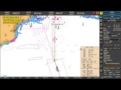 STM instruction Transas ECDIS – How to use ship to ship route exchange