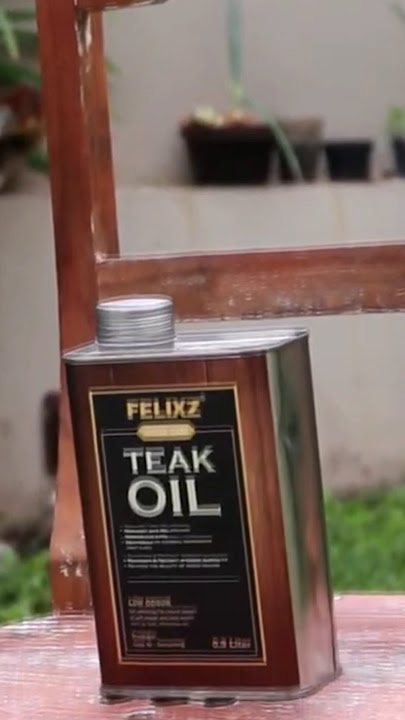 enak dipandang,tampil klasik tidak mengkilap seperti platik kursi kayu jadul finishing teak oil