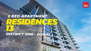 Unique 2 Bed Apartment in Residences 13, District One - MBR City - Dubai