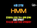 [HMM 주가전망]  컨테이너 운임 급락 반복된다, 해운시장 불안 확산 대응 전략은? #HMM주가 #HMM주가전망 #HMM종목분석