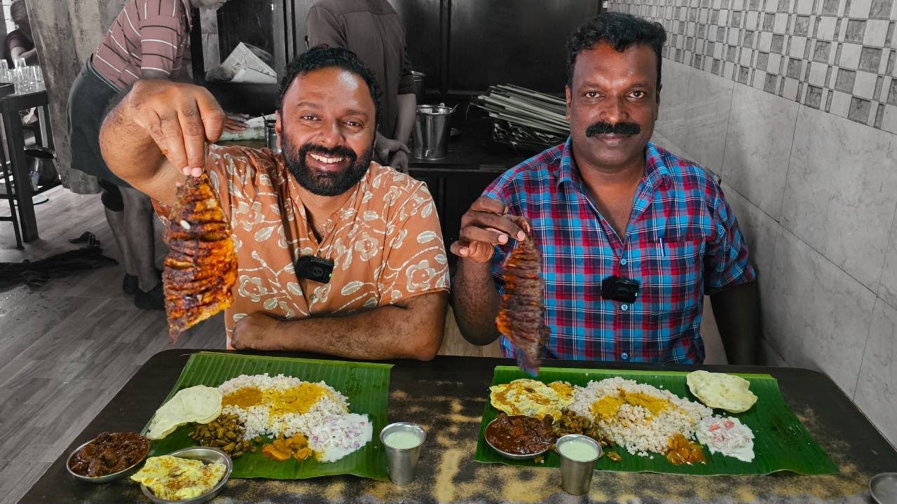 ഇന്ന് മീൻ നാളെ കോഴി | 50+ Years Old Thrissur Lunch Home - SreeLakshmi Hotel Aranattukara