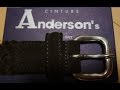 anderson'sのメッシュベルト mesh belt