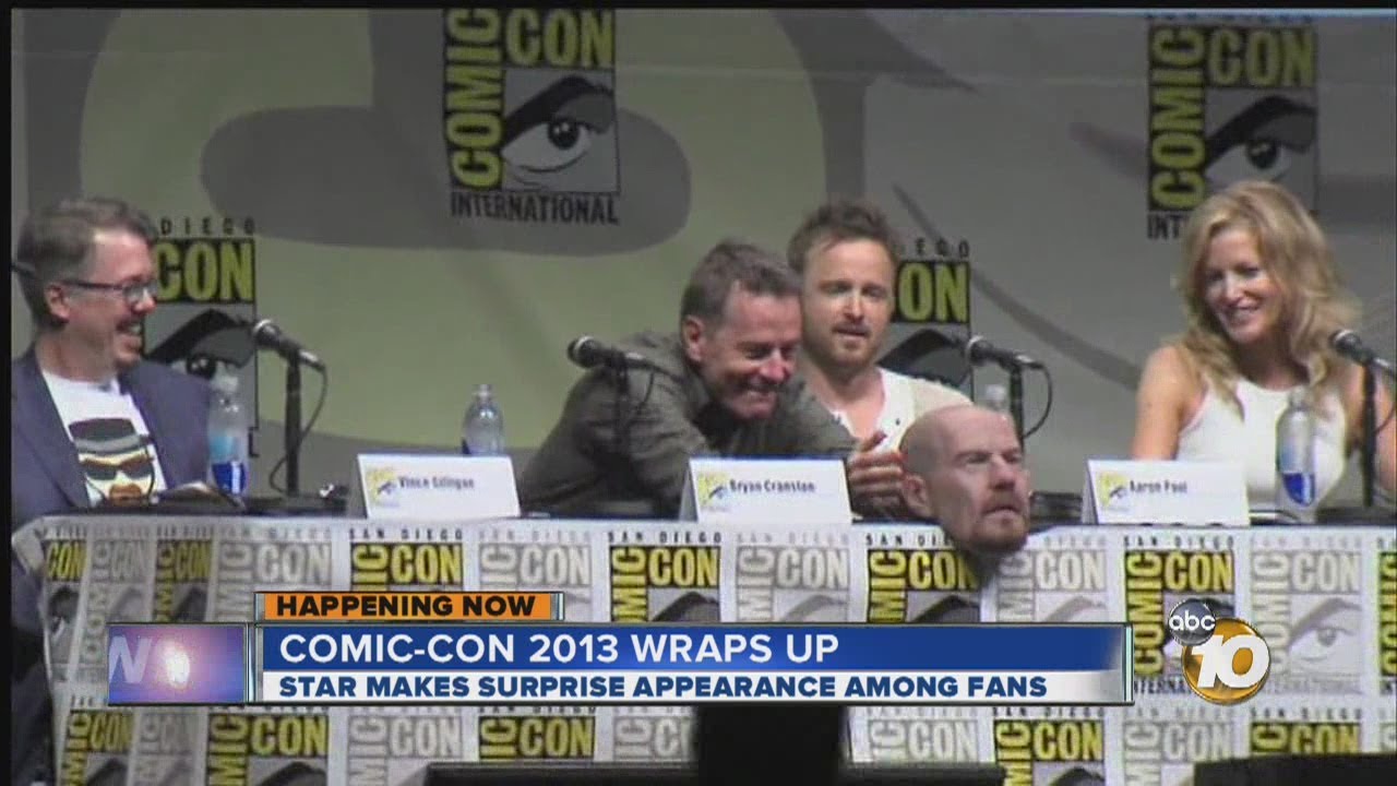 'Doctor Who' and 'Breaking Bad' panels wrap up final day of Comic-Con 2013