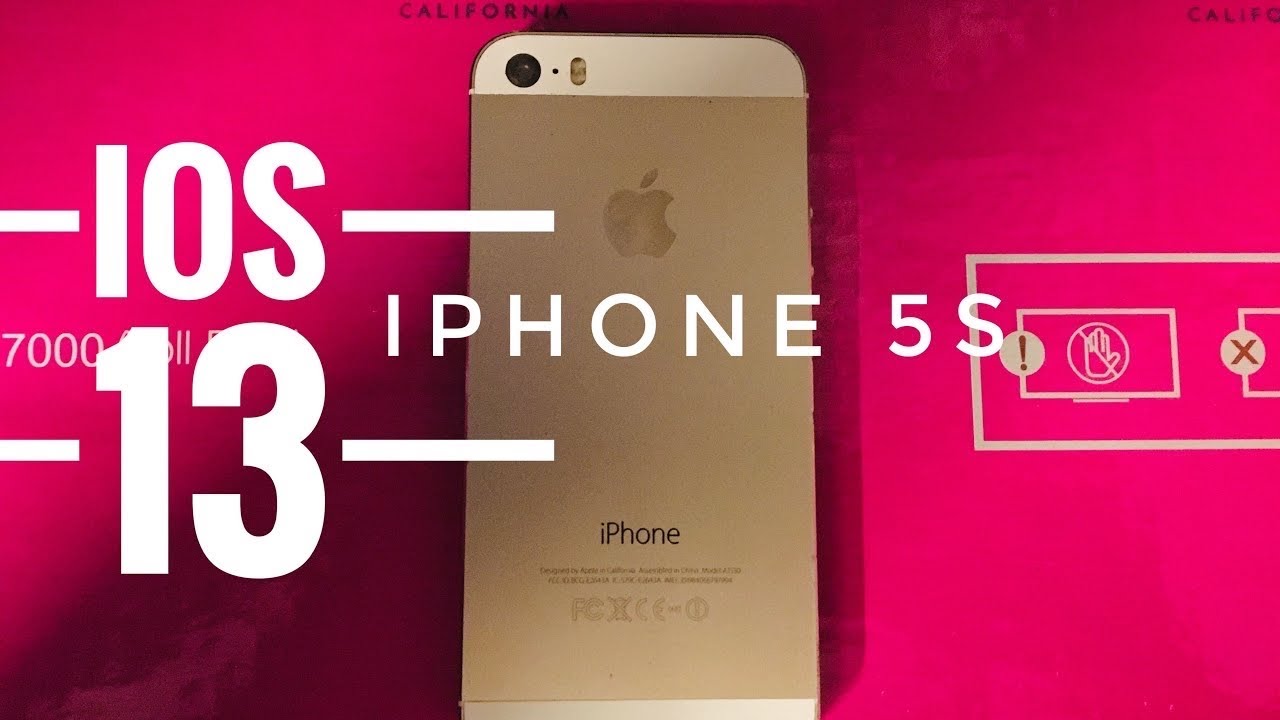 How To Install iOS 13.4 Public beta || On iPhone 5S Gold || (Hindi