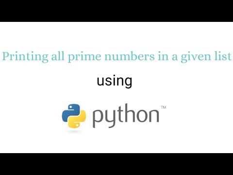 Print all prime numbers from a given list (using Python)
