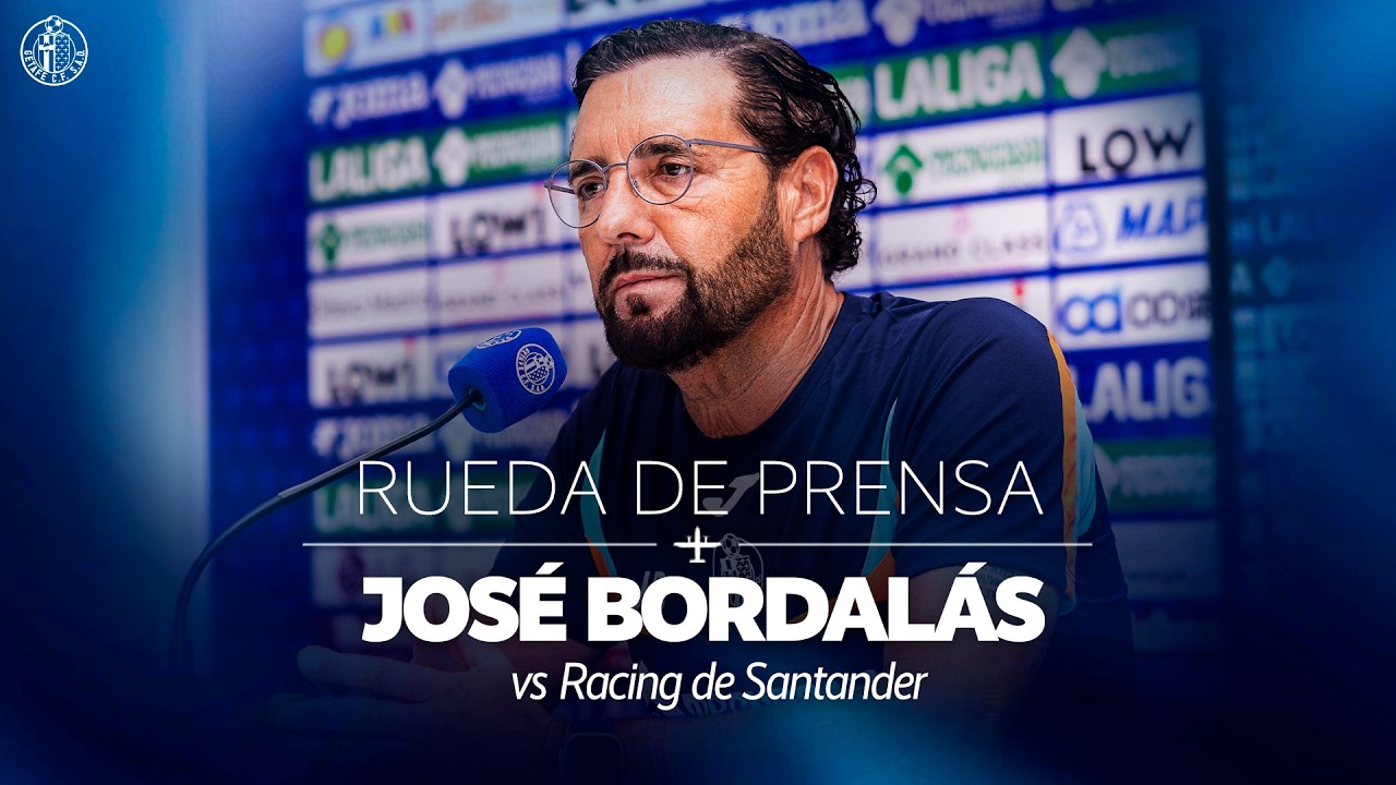 Rueda de prensa de José Bordalás - Jornada 2