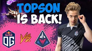 Winstrike Team vs OG highlights at ESL One Germany 2020 Group stage
