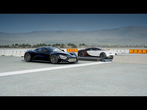 2018 Bugatti CHIRON vs Zenvo ST1 Drag Race! Forza 7