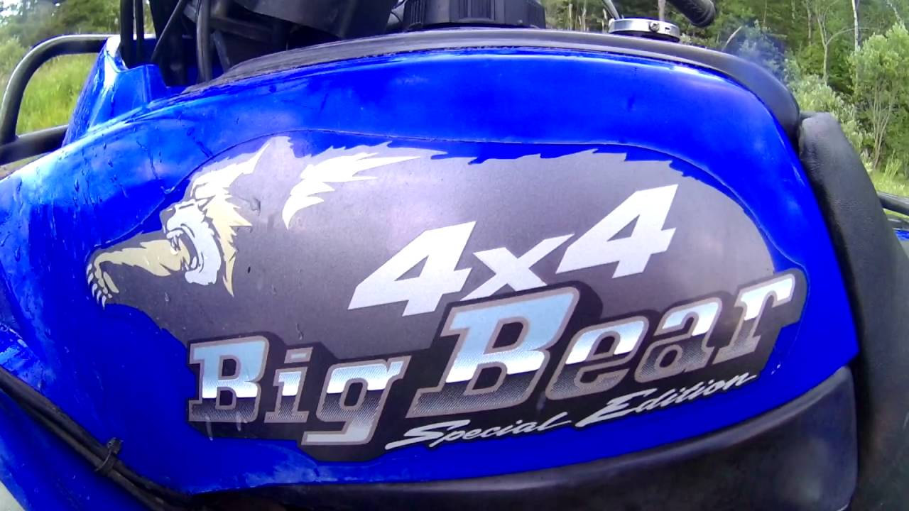 2000 Yamaha big bear 350 se YouTube
