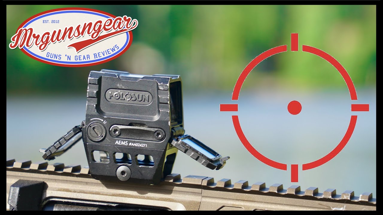 Holosun AEMS Review - The Best Red Dot Under $400? - YouTube