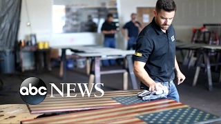 American company owned and operated by veterans turns symbol of freedom into work of art