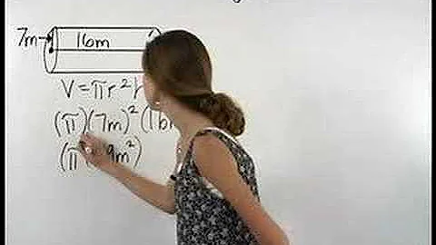 Volume of a Cylinder - MathHelp.com - Math Help