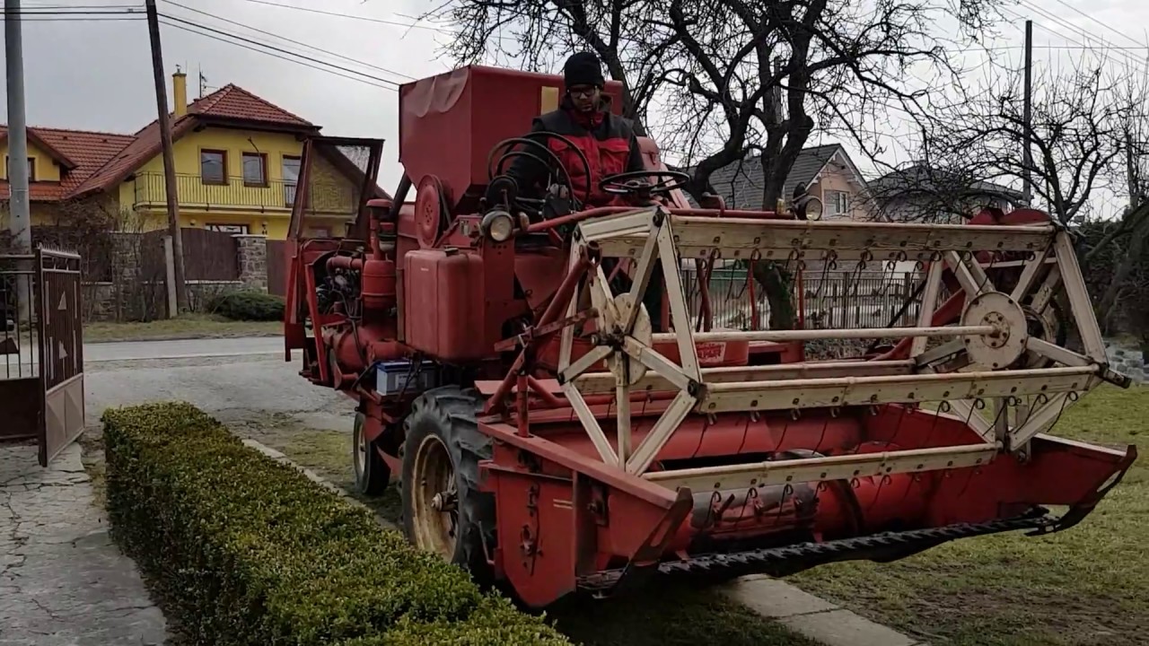 Kombajn Fahr M44 - Pr U00edjazd