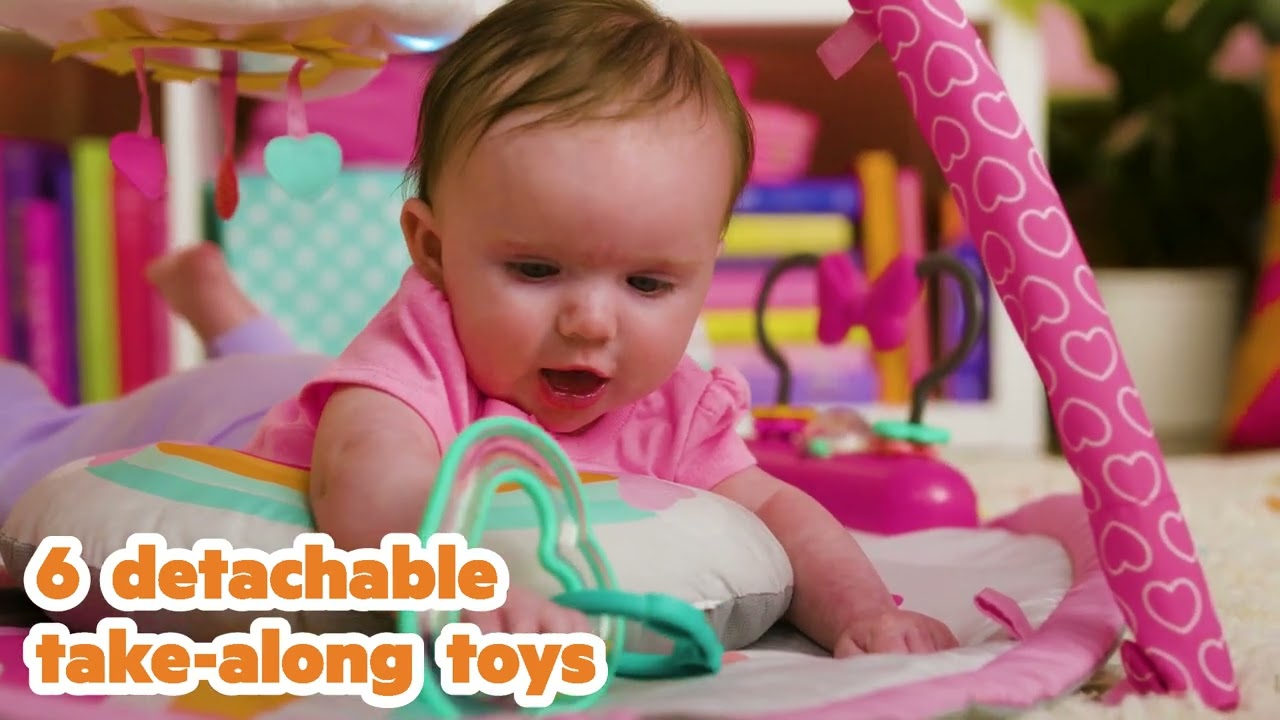 Bright Starts Disney Baby MINNIE MOUSE Forever Besties Activity Gym